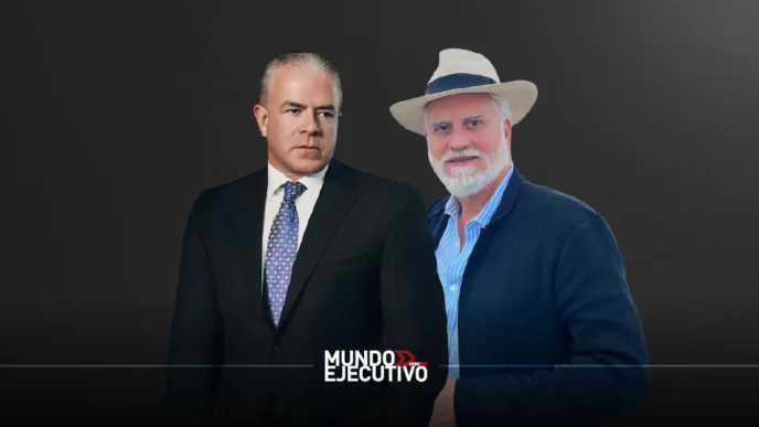 Raúl Rocha y el padre de Fátima Bosch