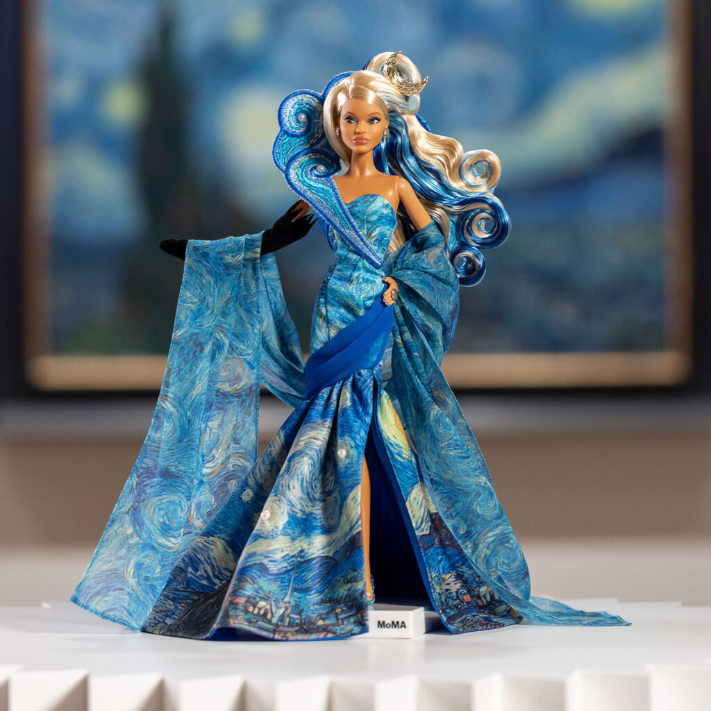Barbie x Vincent Van Gogh: ¿Cuánto cuesta la muñeca inspirada en 'La Noche Estrellada'?