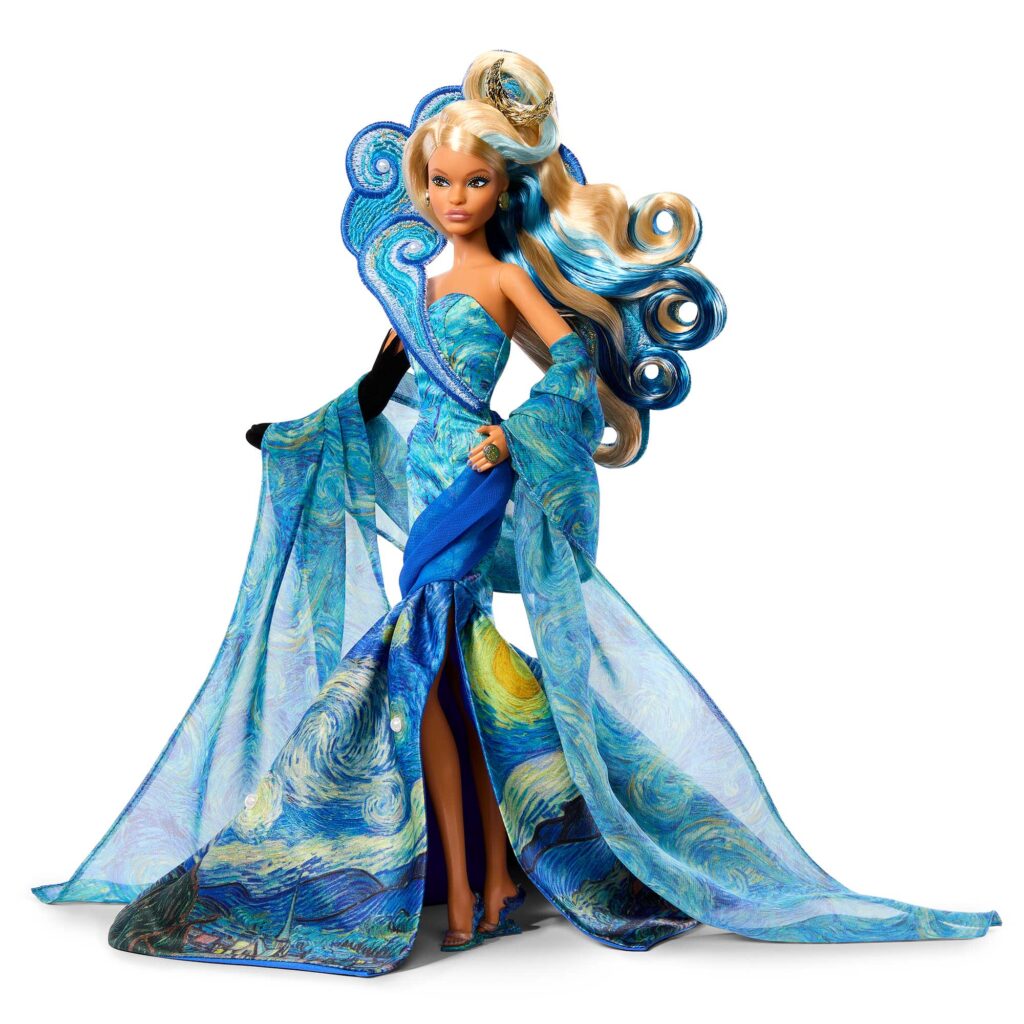 Barbie x Vincent Van Gogh: ¿Cuánto cuesta la muñeca inspirada en 'La Noche Estrellada'?