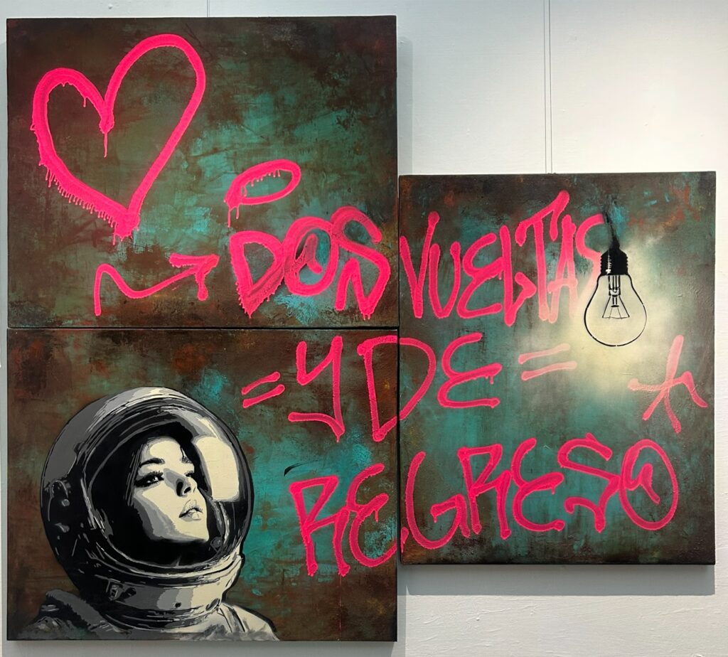 'Muriendo de amor', la exposición poética de Ales y Luisa en Casa Milán