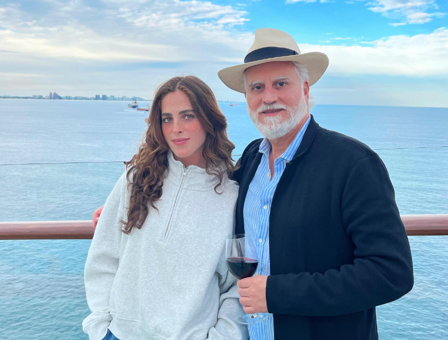 Raúl Rocha y el padre de Fátima Bosch