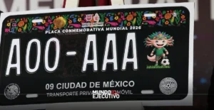 CDMX lanza placas del Mundial 2026: trámites y costo