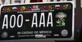 CDMX lanza placas del Mundial 2026: trámites y costo