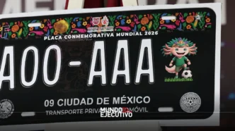 CDMX lanza placas del Mundial 2026: trámites y costo