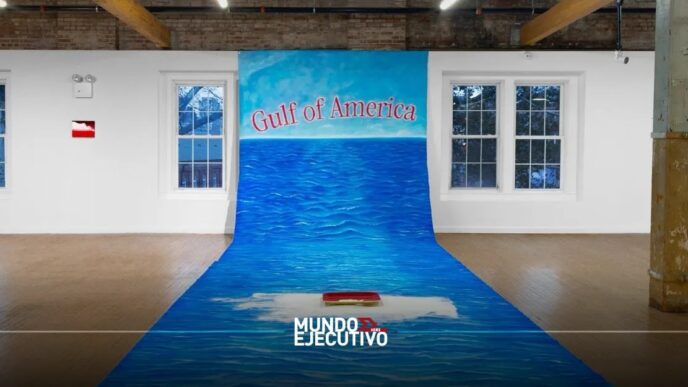 Cecilia Barreto habla desde el arte con el lenguaje de la economía y la geopolítica