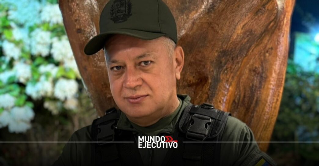 Estados Unidos ofrece 25 MDD por la captura de Diosdado Cabello, "tercero al mando" de Venezuela