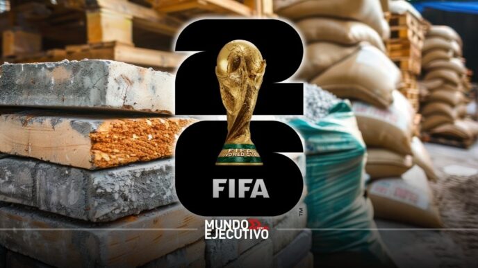 Mundial 2026 impulsa la construcción en México; demanda de materiales crecerá hasta 20%