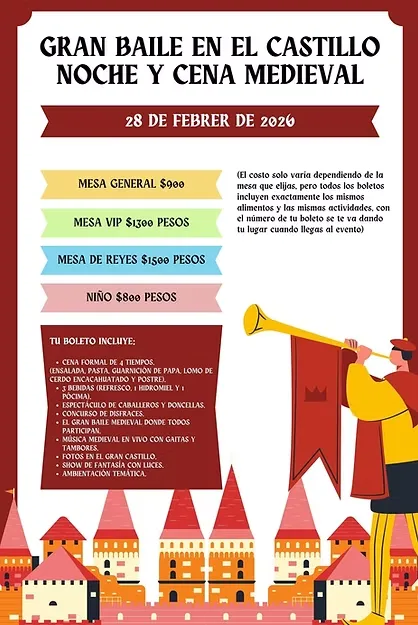 El Gran Baile Medieval llega a CDMX: disfruta de la experiencia inmersiva en un castillo