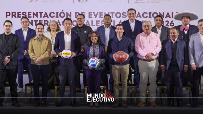 Lorena Cuéllar presenta la Agenda Deportiva 2026 en Tlaxcala con 24 eventos destacados