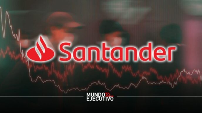 Acciones de Santander caen 5% tras compra de Webster por 12,200 MDD