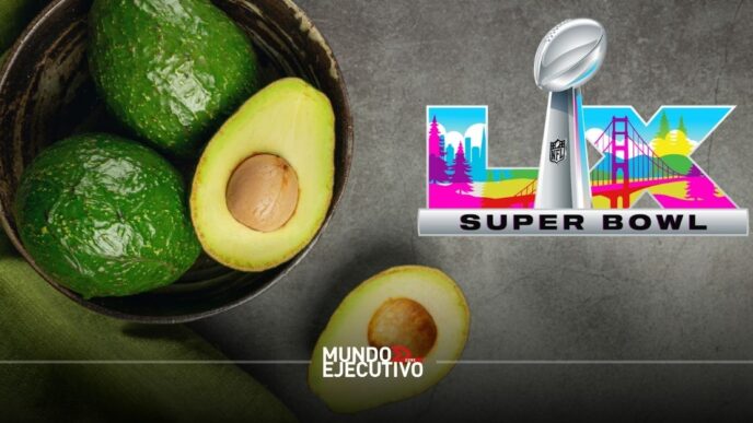 Para el Super Bowl LX, México exportará más de 120 mil toneladas de aguacate