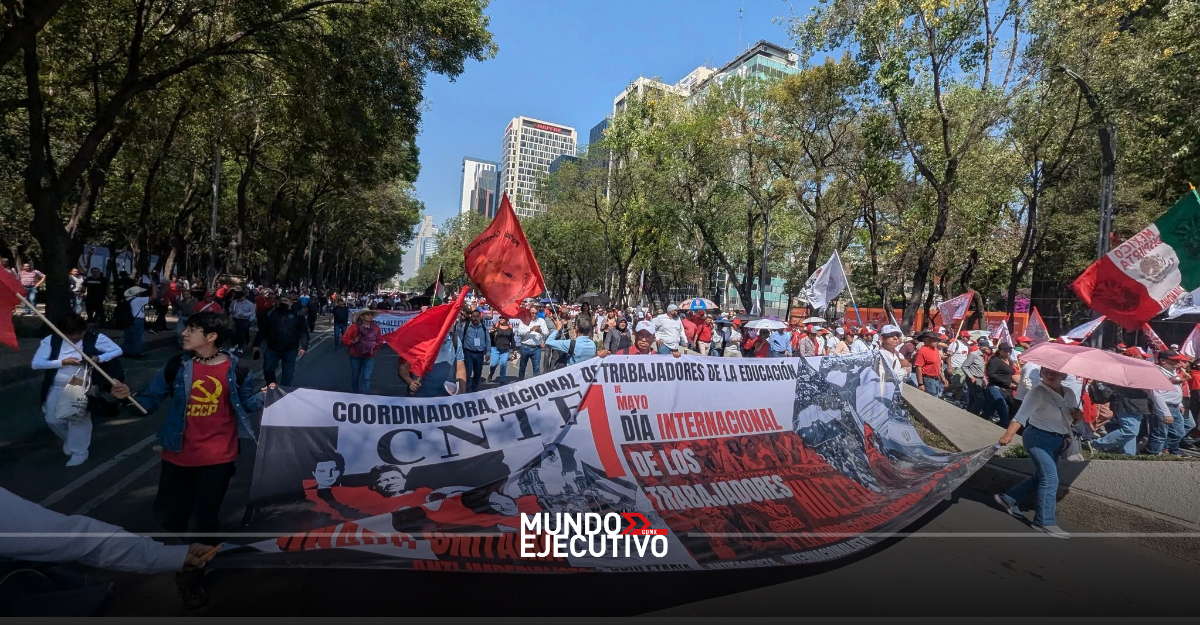 ¿A qué hora será la mega marcha de la CNTE en CDMX este 15 de mayo de ...