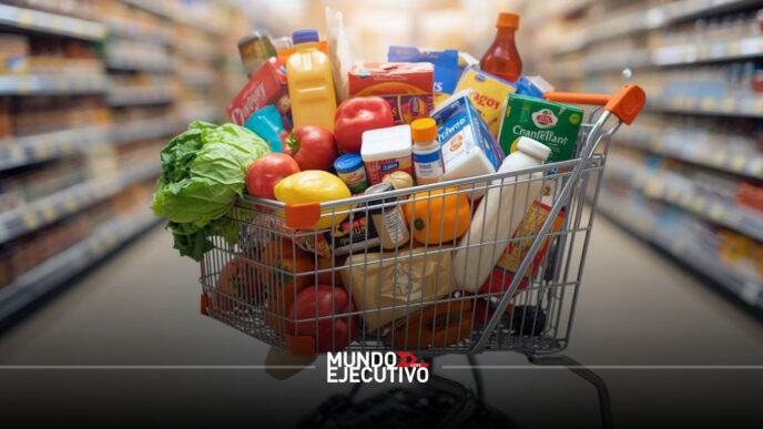 Inflación en México baja a 4.45% en abril, pero el precio de los alimentos sigue en aumento