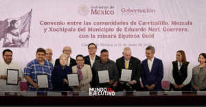 Gobierno federal logra acuerdo con comunidades de Guerrero para reanudar operaciones de minera Equinox Gold