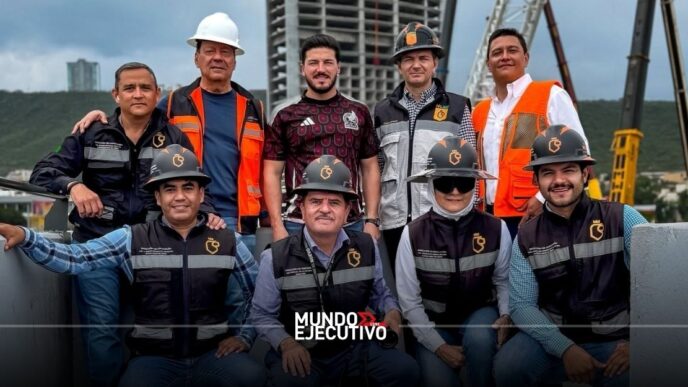 Samuel García supervisa obras clave para la modernización del Metro de NL