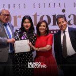 Lorena Cuéllar destaca el impulso a la educación durante la Final Estatal de Oratoria COBAT 2026