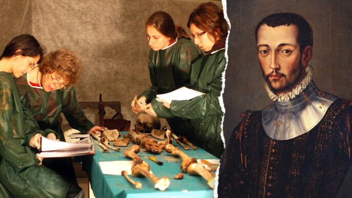 Investigación científica sobre los restos de Francesco I de Médici revela causa real de muerte tras 437 años