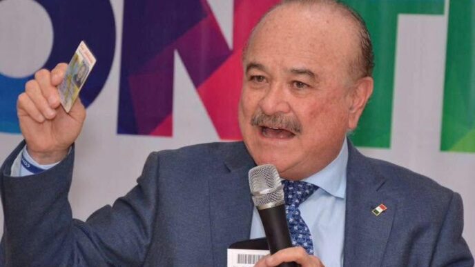 Fernando Gómez Mont, abogado defensor de Ernesto Ruffo Appel, exgobernador de Baja California acusado de huachicol