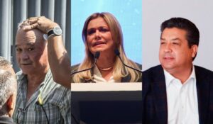 Imagen representativa de balanza de justicia con símbolos de partidos políticos PAN y Morena, ilustrando el debate sobre aplicación diferenciada de la ley