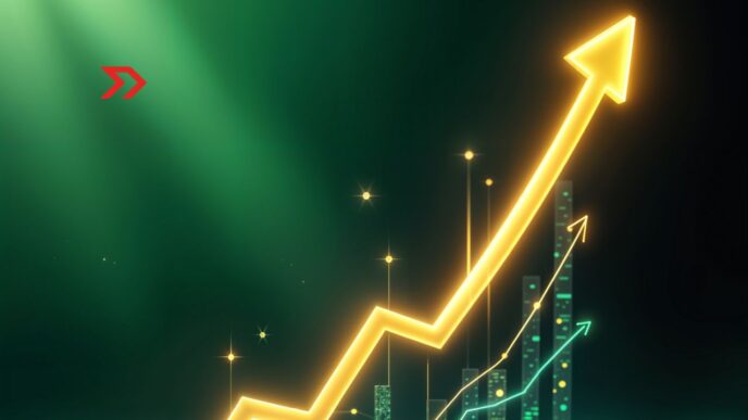 Gráfico representando el crecimiento del PIB de México en el segundo trimestre de 2026 con indicadores económicos positivos