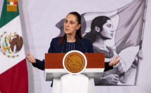 Claudia Sheinbaum en conferencia matutina del 23 de julio de 2026 sobre la revisión del T-MEC