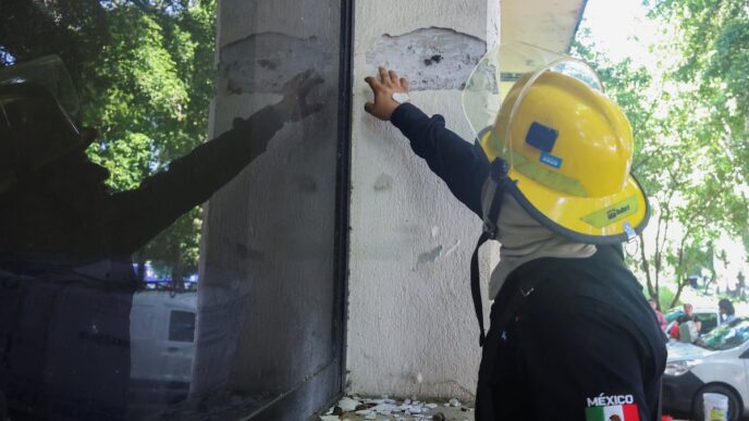 Mapa sísmico de Chiapas mostrando el epicentro del terremoto de magnitud 7.4 registrado el 17 de julio de 2026