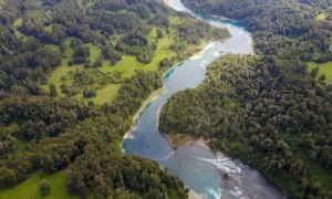 Concepto visual del Día del Sobregiro Ecológico mostrando el agotamiento de recursos naturales del planeta