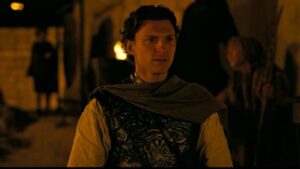 Escena de The Odyssey, la nueva película épica de Christopher Nolan que domina la taquilla estadounidense