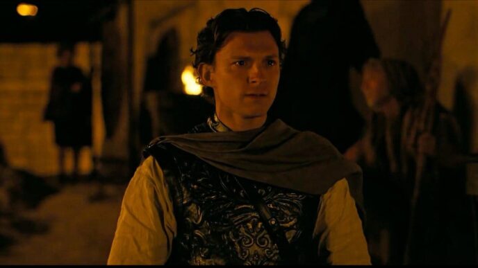 Escena de The Odyssey, la nueva película épica de Christopher Nolan que domina la taquilla estadounidense