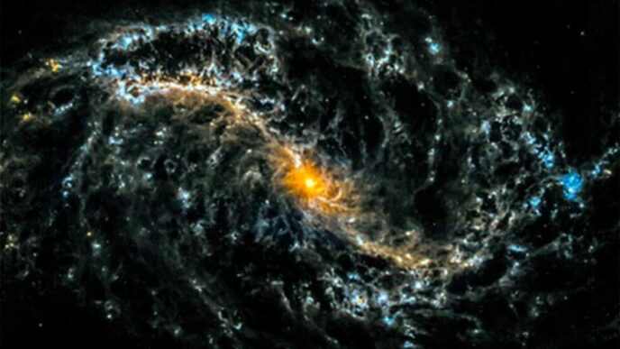 Imagen de cúmulo estelar capturada como parte del proyecto de mapeo astronómico de la UNAM