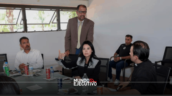 Verónica González coordina preparativos para la Carrera por el Día Mundial de la Alimentación