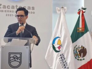 Conferencia de prensa del Gobierno de Zacatecas sobre seguridad y turismo tras hechos violentos