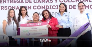 Gobierno de Tlaxcala entregó 230 camas hospitalarias con colchón a personas en situación de inmovilidad