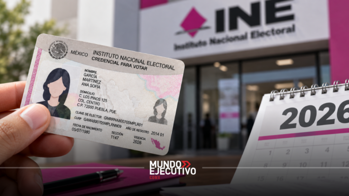 Credencial para Votar del INE durante la campaña de credencialización 2026