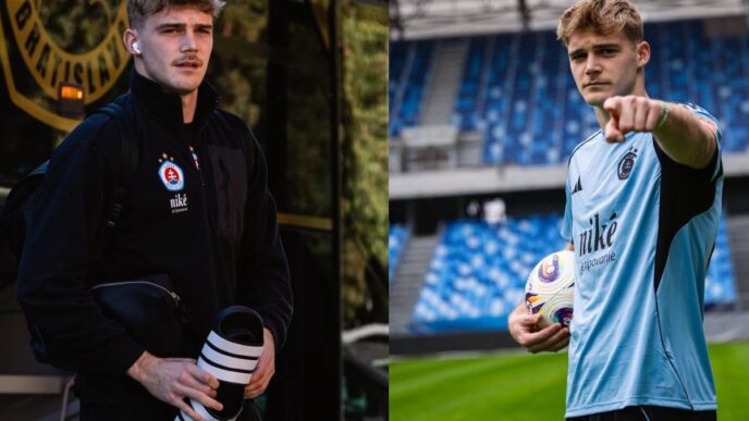 Adam Griger, futbolista del Slovan Bratislava, protagonista de campaña viral de marketing digital