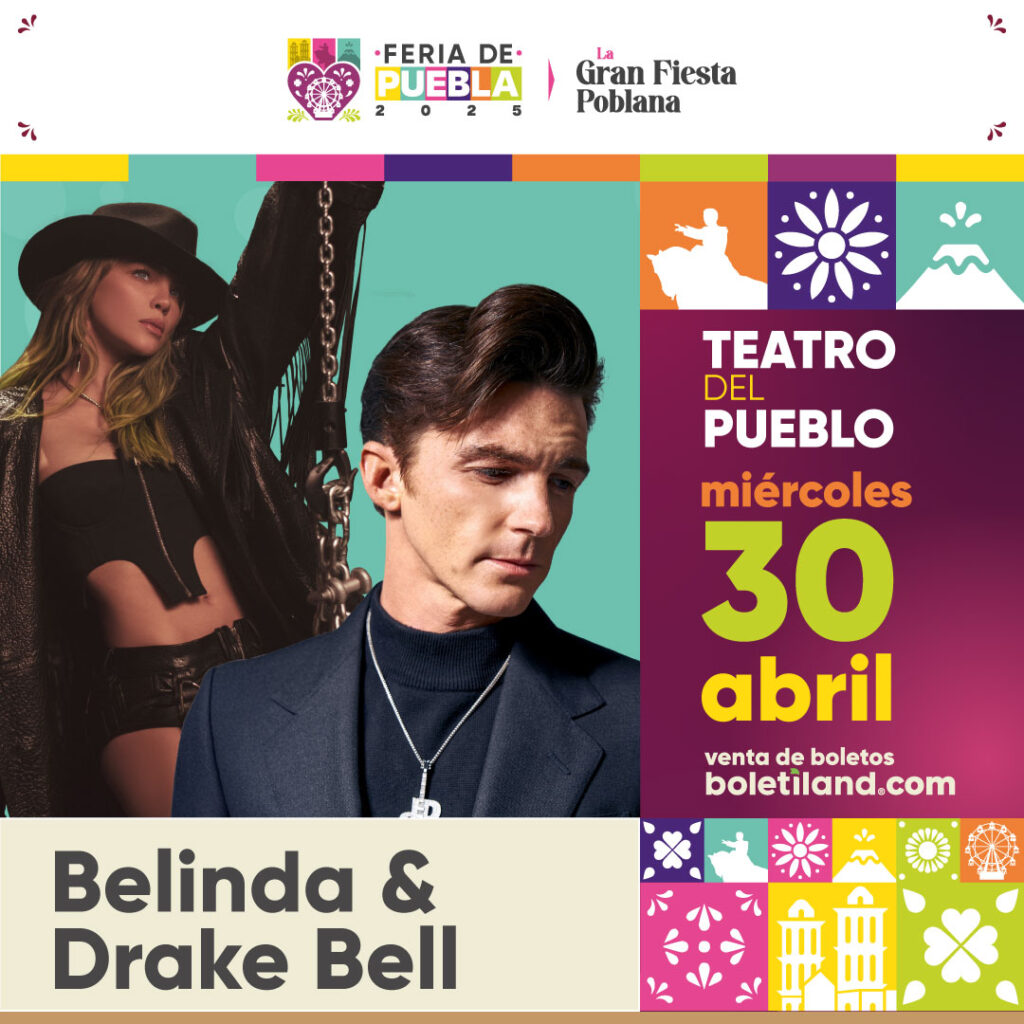 belinda y drake bell feria de puebla 2025