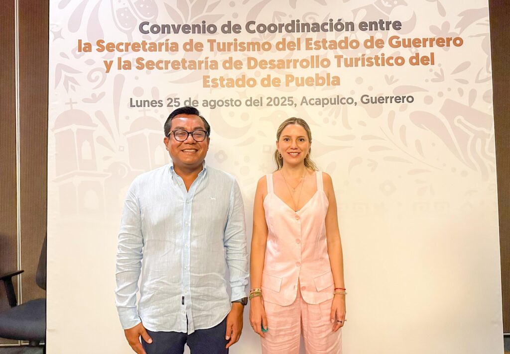 Puebla y Guerrero firman convenio para crear rutas turísticas y aumentar la presencia en mercados internacionales