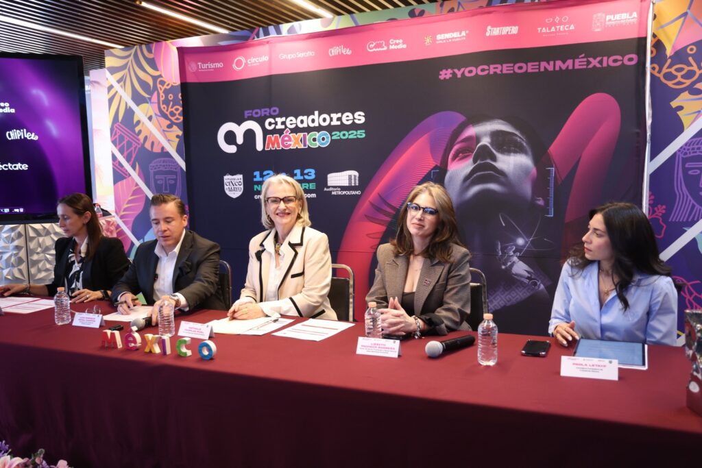 Foro Creadores México 2025 llegará a Puebla los días 12 y 13 de noviembre