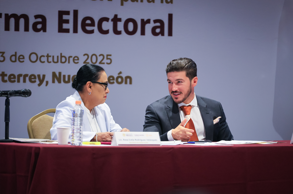 Samuel García descarta cambios electorales en NL y pide esperar la reforma federal