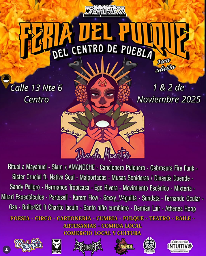 Feria del Pulque del Centro de Puebla 2025