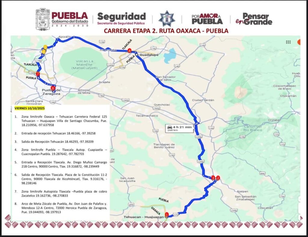 La Carrera Panamericana 2025 llega Puebla este 10 de octubre