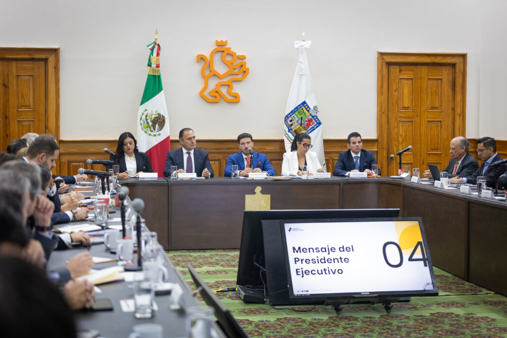 Samuel García lidera la 15ª Sesión del Consejo Nuevo León para planear el futuro del estado