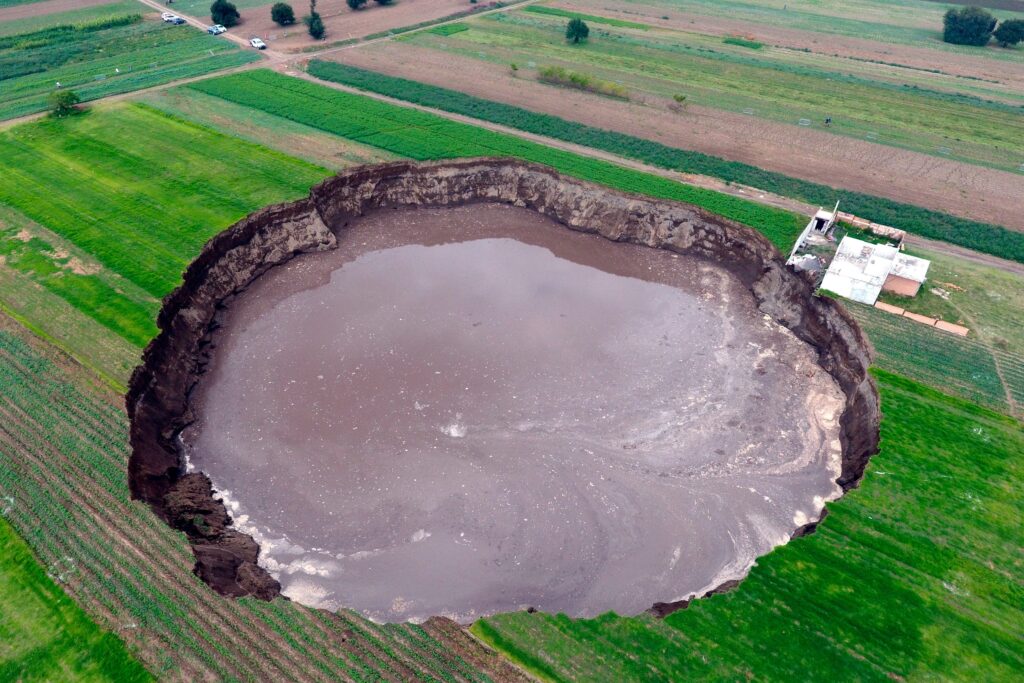 socavón Puebla Bonafont